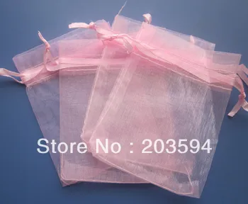

PP8209 Wholsale 300pcs Organza Wedding Gift Luxury Organza Wedding Favor Xmas Gift Bags Jewellery Pouches 7x9cm