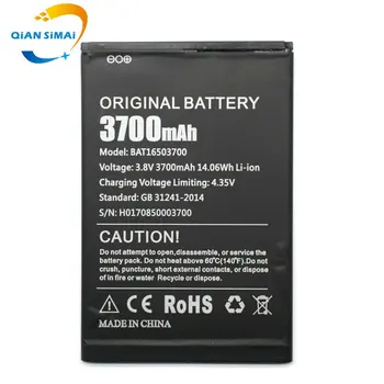 

1Pcs High Quality New Original BAT16503700 Battery for DOOGEE x7 x7s Doogee X7 Pro Mobile Phone in stock