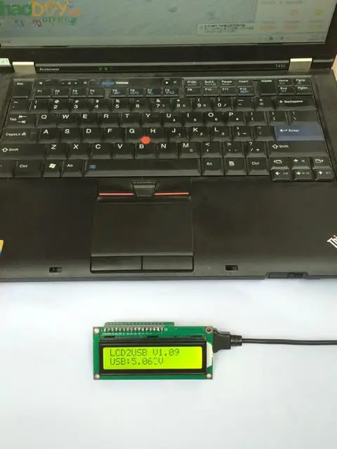HTPC HD хост компьютер шасси информации дисплей USB 2 ЖК-дисплей Панель электронная продукция Сделай Сам набор