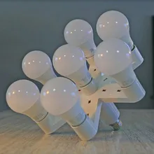 1-7 e27 патрон лампы E27 Цоколь светодиодный светильник патрон Держатель разделитель ламп конвертер