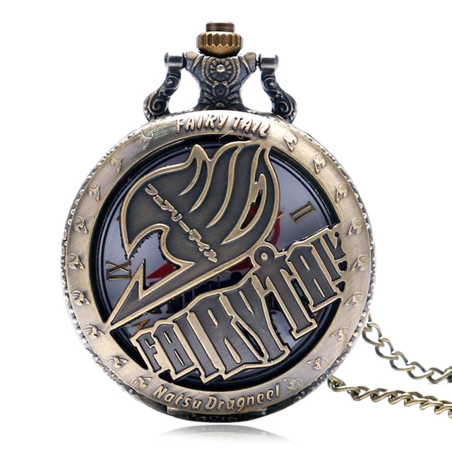 Retro Bronze Del Quarzo Della Vigilanza Di Tasca Anime Per Bambini Di Modo Del G Retro Bronze Del Quarzo Della Vigilanza Di Tasca Anime Per Bambini Di Modo Del G