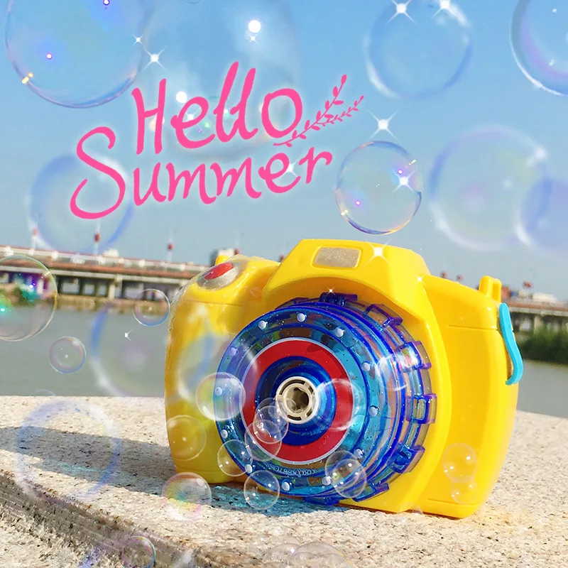 

Music Electric Camera Bubble Blower Machine Outdoor Toys for Children Baby Gifts