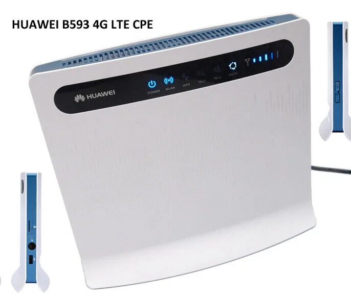 Huawei B593s 22 4G LTE /FDD CPE Unlocked Wireless WIFI Router 5 Bands ...