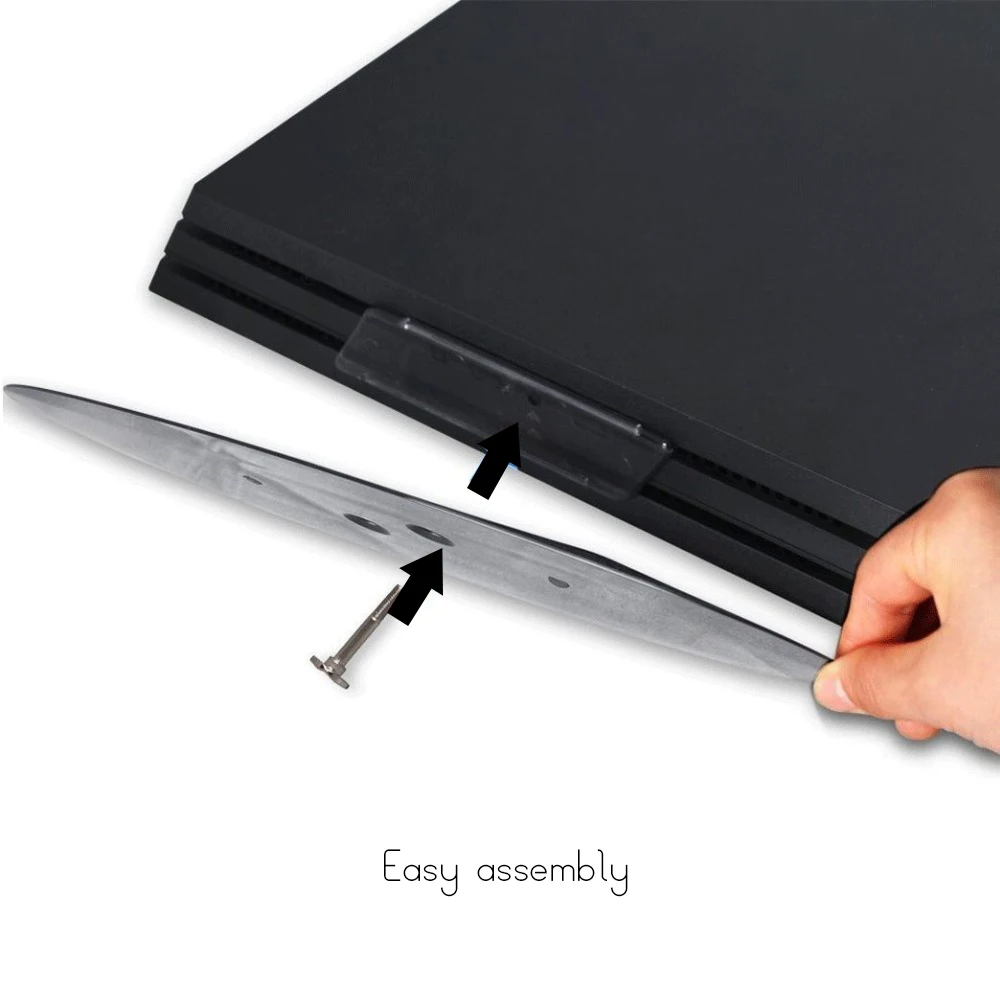 Для PS4 Pro/тонкий 2-в-1 Универсальная вертикальная подставка прозрачный держатель ультра легкий для sony Playstation 4 Pro/Slim консоли