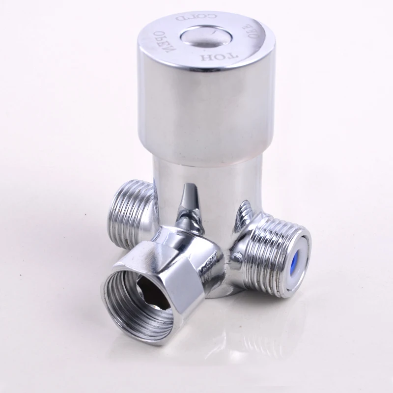 

Hot Cold Water Valve Faucet Temperature Adjustable Thermostatic Mixer Mixing Valve Tap for Bathroom Shower Head Faucet Tap