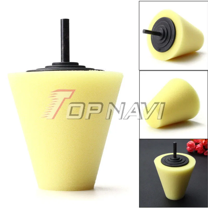 Foam Cone Shaped Sponge Polishing Buffing Pads for Car Wheel HubTool Sale 10