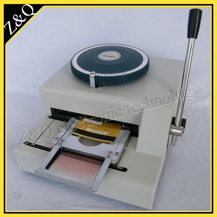 

Manual PVC press machine 10 codes with concave function 0~9 codes