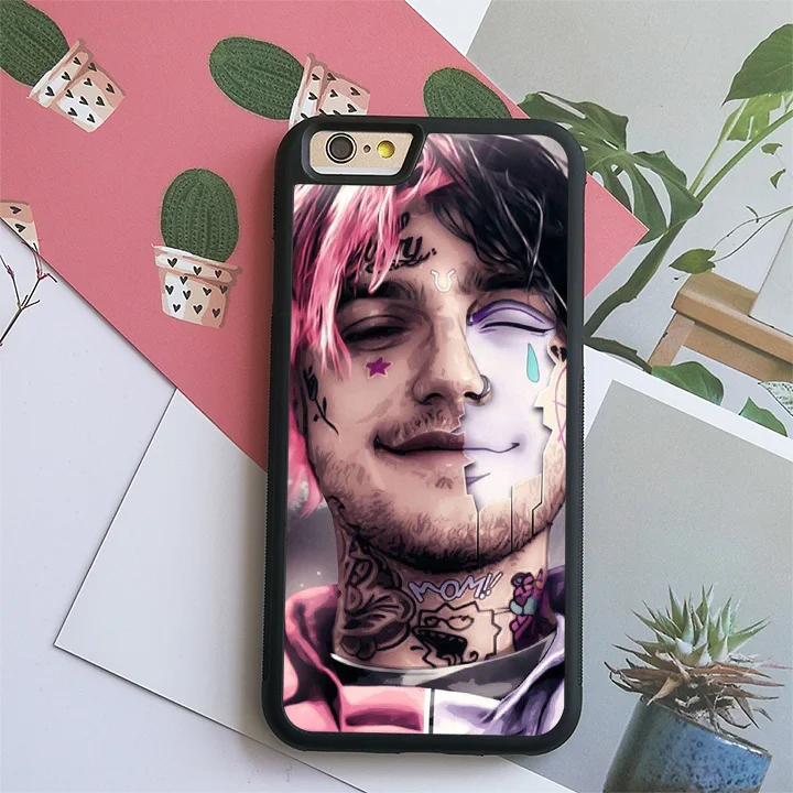 SKEROS lil peep (18) cover cell phone case for iphone X 4