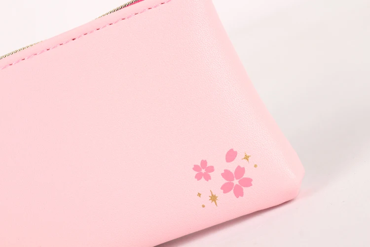 MSMO Anime CardCaptor Sakura Cosplay The Clow Long Zip Coin Purses Kinomoto Sakura Clow Card Wallet Purse 7