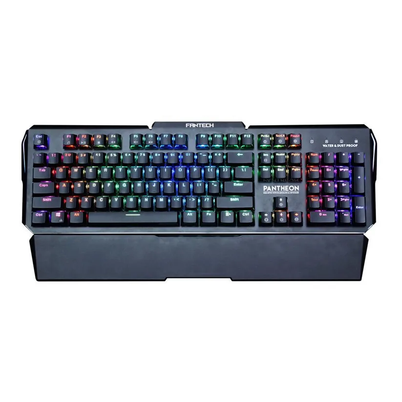

FANTECH Keyboards Professional USB Colorful Backlight Gaming Water Resistant Keyboard td0528 Dropship