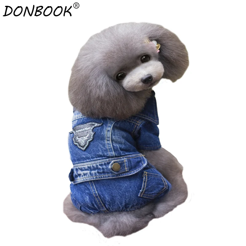 New Arrival Jeans Clothes Pet Dog Animal Pattern for Pets Lesuire