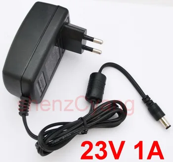 

1PCS 23V 1A AC 100V-240V Converter Adapter DC 23V 1A 1000mA Power Supply EU Plug 5.5mm x 2.1-2.5mm