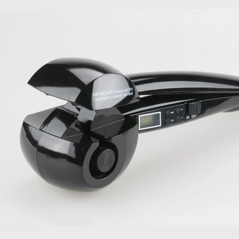 LCD Hair Curler Irons Professional 3D Automatic Hair Curling Curler Roller Big Wave Machine Styler Tool