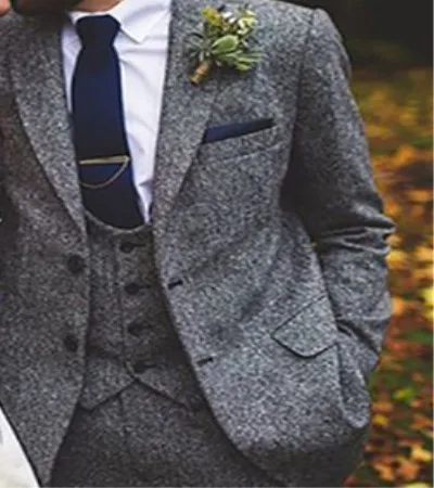winter wedding mens suit