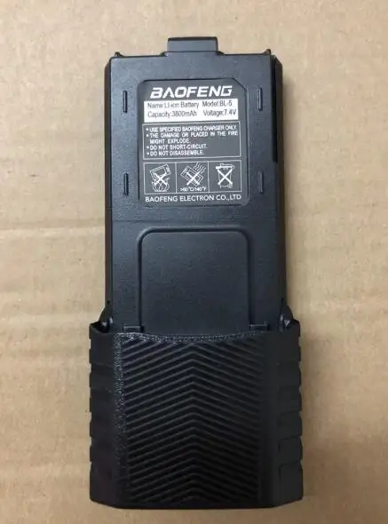 Аккумулятор BF UV-5R walkie talkie 3800 мАч 1800 мАч Baofeng зарядное устройство кабель USB для BF-F8 uv 5r uv5r uv-5re UV-5RA Baofen - Цвет: 3800mAh Black