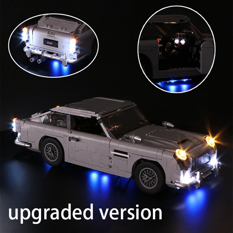 

Led Light Set For Lego 10262 Compatible 21046 Aston Martin DB5 Building Blocks Bricks technic race car(LED light+Battery box)
