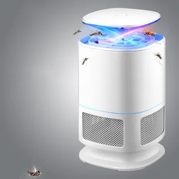 

USB Powered Photocatalyst Mosquito Trap Lamp Indoor Electronic Bug Zapper Insect Killer with Built-in Fan No Electronic Noise