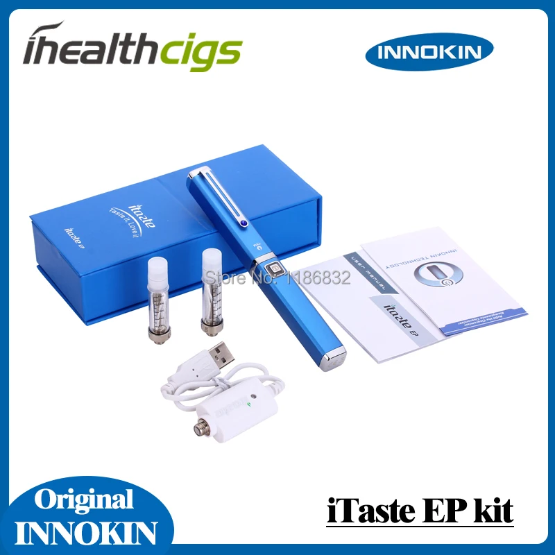 

100% Original Innokin Itaste EP Kit Pen Style Electronic Cigarette with Iclear 10 atomizer Gift Box Innokin Itaste Series