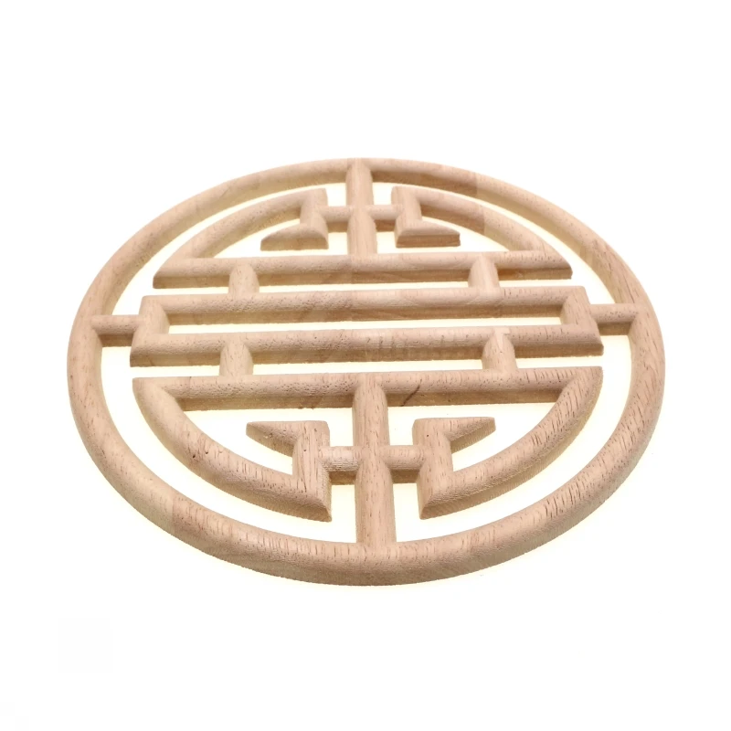 RUNBAZEF Chinese Style Vintage Flora Wood Carved Applique Wooden Carving Decal Furniture Cabinet Door Frame Home Decor Crafts RUNBAZEF Chinese Style Vintage Flora Wood Carved Applique Wooden Carving Decal Furniture Cabinet Door Frame Home Decor Crafts