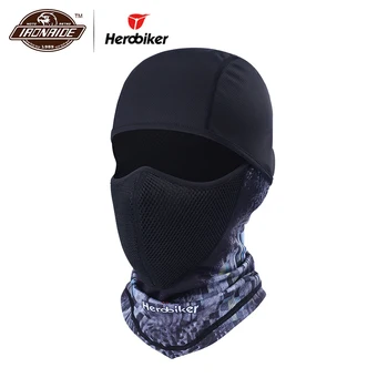 

HEROBIKER Motorcycle Face Mask Balaclava Moto Mask Ski Bike Cycling Mask Unisex Breathable Dustproof Headwear Motorcycle Mask