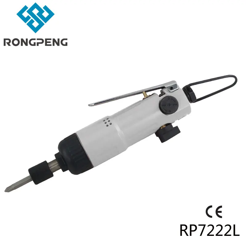 

RONGPENG PROFESSIONAL 1 INCH AIR IMPACT SCREWDRIVER 50NM TORQUE PNEUMATIC TOOL RP7222L 36FT-LB