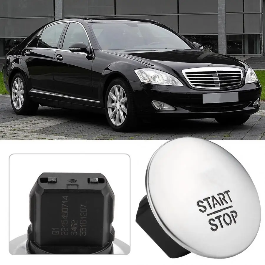 2215450714 Keyless Start Stop Push Button Ignition Switch for Mercedes-Benz CL550 E350 S550 car accessories