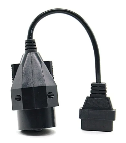 Бесплатная доставка OBD II адаптер для BMW 20 pin к OBD2 16 PIN разъем e36 e39 X5 Z3 20pin | Автомобили