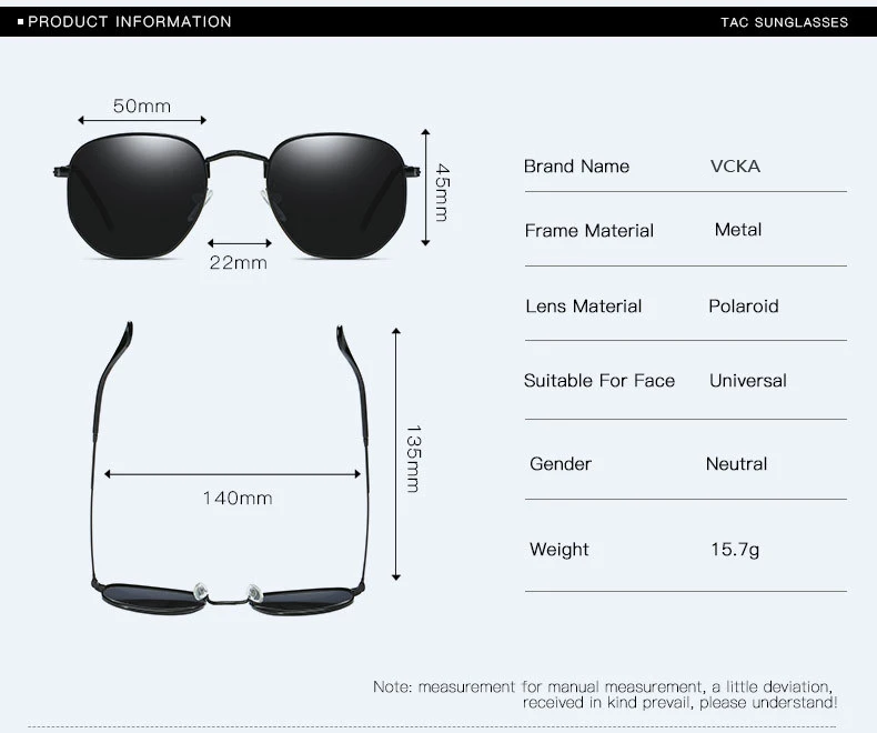 AORON, винтажные, брендовые, дизайнерские, шестиугольные солнцезащитные очки, для женщин и мужчин, Ретро стиль, для вождения, поляризационные, солнцезащитные очки, для женщин и мужчин, oculos de sol, UV400
