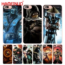HAMEINUO Scorpion Sub Zero Mortal Kombat x чехол для мобильного телефона iphone 6 4 4s 5 5s