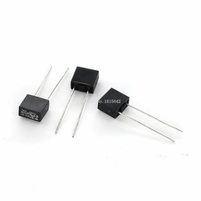 uxcell 10 Pcs T6.3A 6.3A 250V TE5//5TE Miniature Micro Slow Blow Fuse