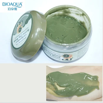 

BIOAQUA Whitening Hydrating Moisturizing Facial Masks Skin Care Nutrition repair Oxygen Bubbles Carbonate Mud Mask 100g