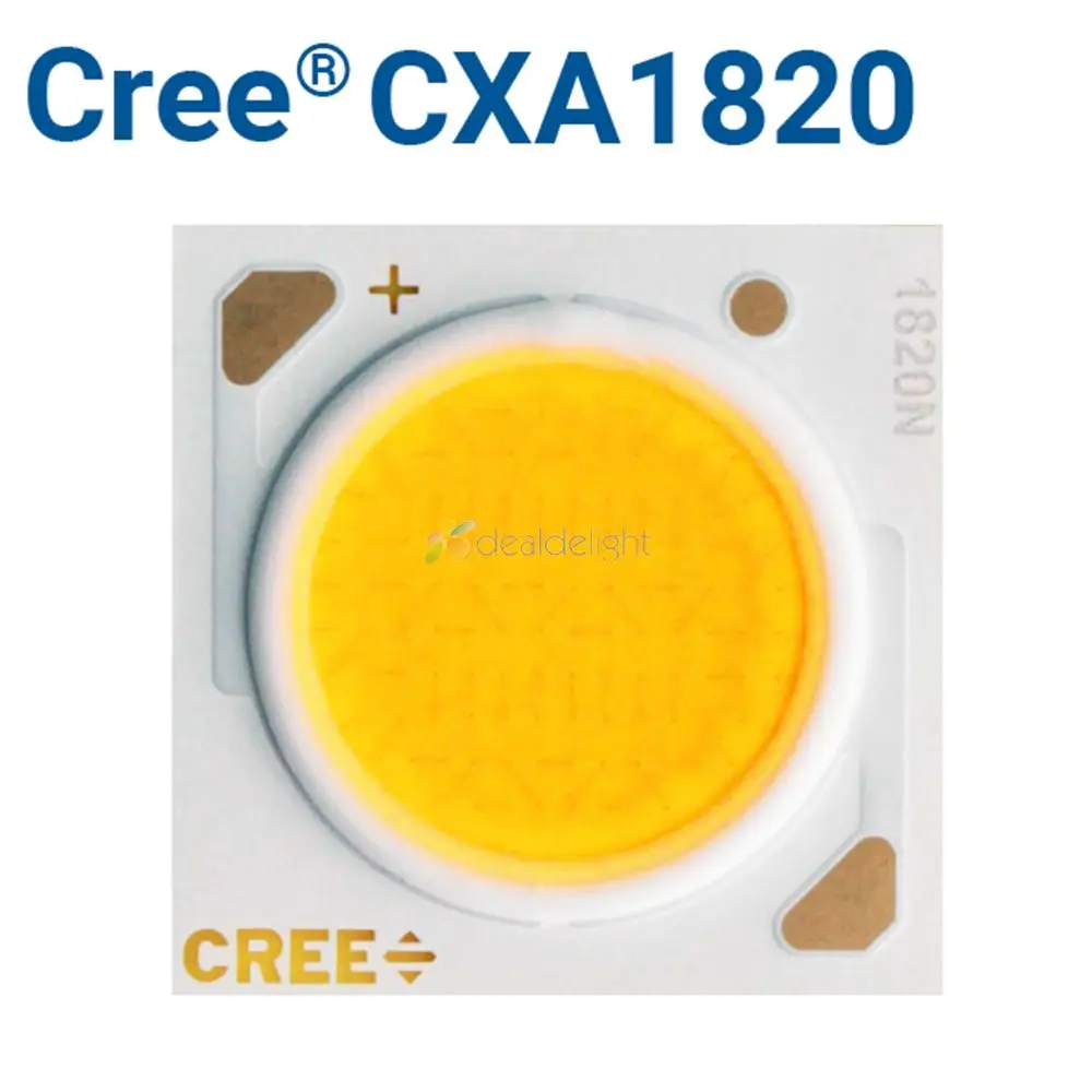 

2 шт. CREE XLamp CXA1820 Led COB лампа 3000-4500LM высокий-CRI нейтральный белый 4500k теплый белый 3000k DC36V