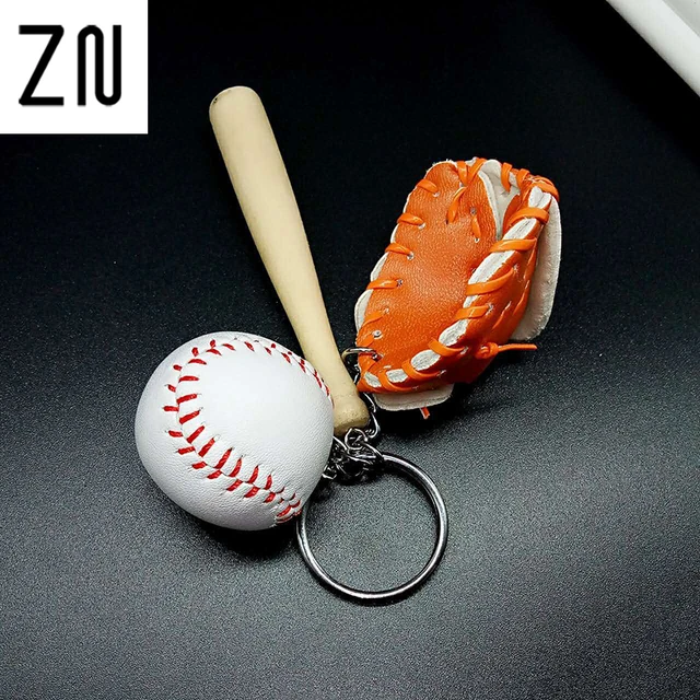 Buy Mini Baseball Keychain Baseball Glove Key Ring
