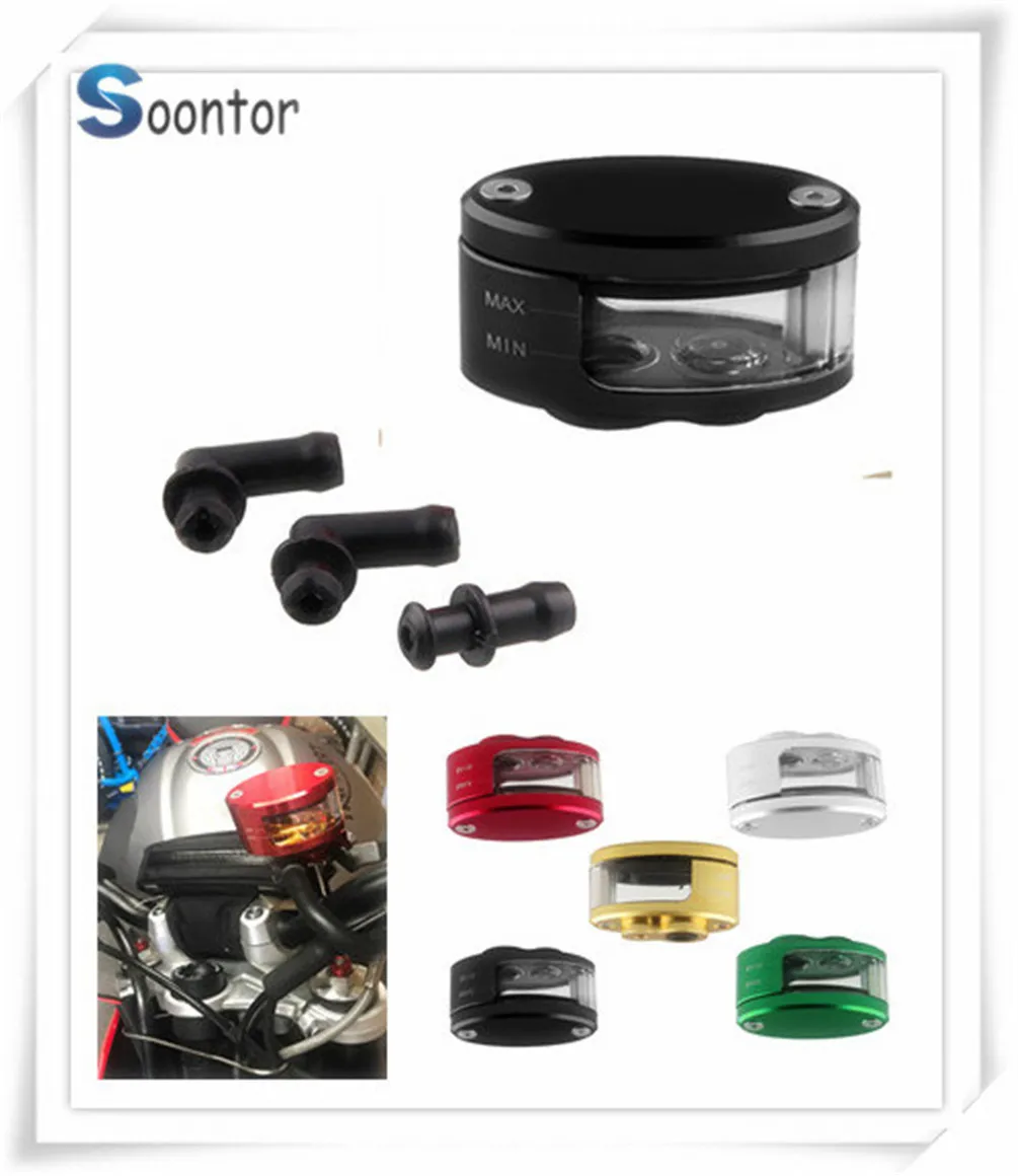 2018 new Universal Motorcycle Brake Fluid Reservoir Clutch Tank Oil Cup For Husqvarna TC250 TE250 YAMAHA XMAX125 XMAX250 XMAX | Автомобили