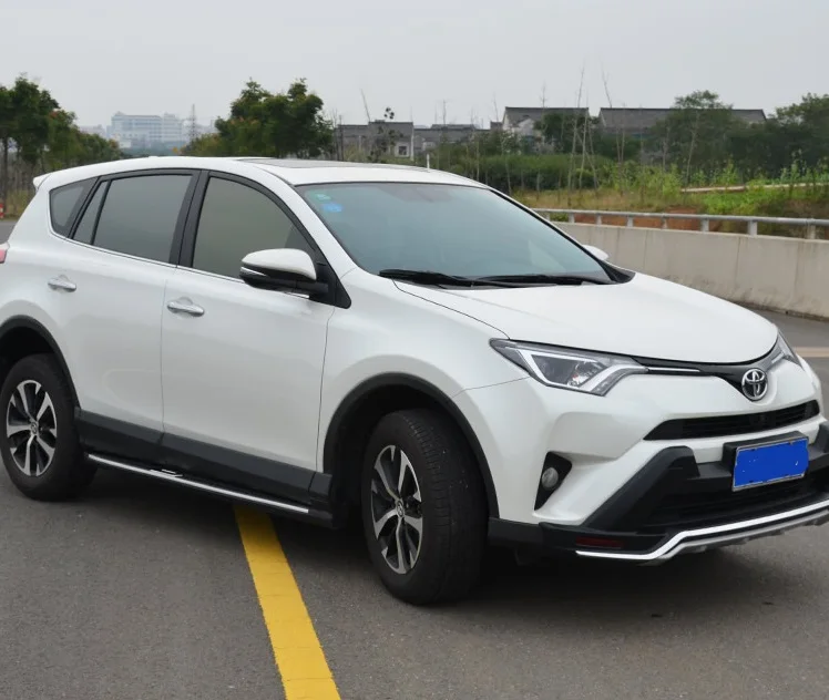 Алюминий подходит для TOYOTA RAV4 18 Беговая доска шаг в сторону Nerf бар педаль хорошее качество