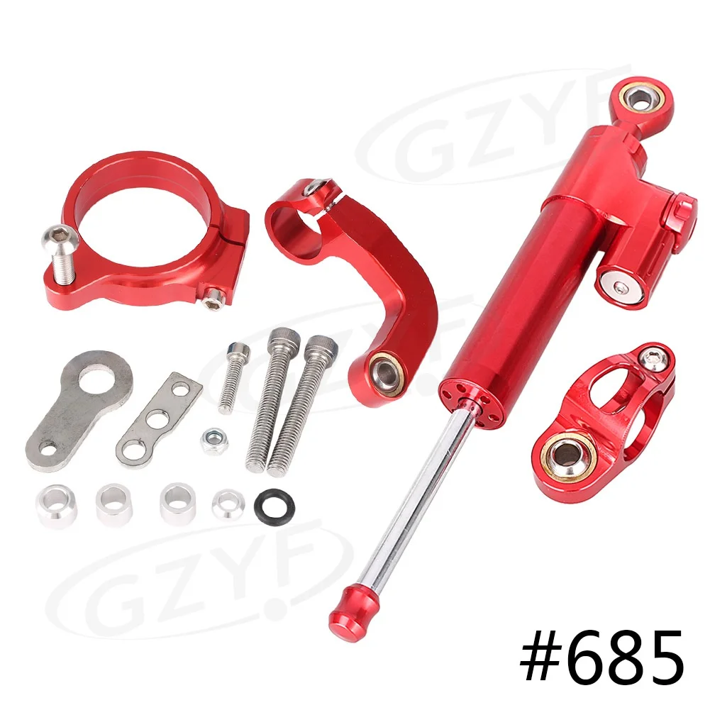 

GZYF CNC Steering Damper Stabilizer+Bracket Mounting Holder Fits For BMW R1200GS/CL 2013 2014 2015 2016
