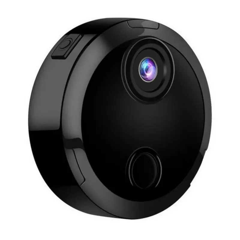 Мини-камера безопасности HD 1080 P Беспроводной Wi-Fi Поддержка AP P2P и ip-соединения для телефона/ПК, Wi-Fi, Ночное видение инфракрасный Камера - Цвет: Черный