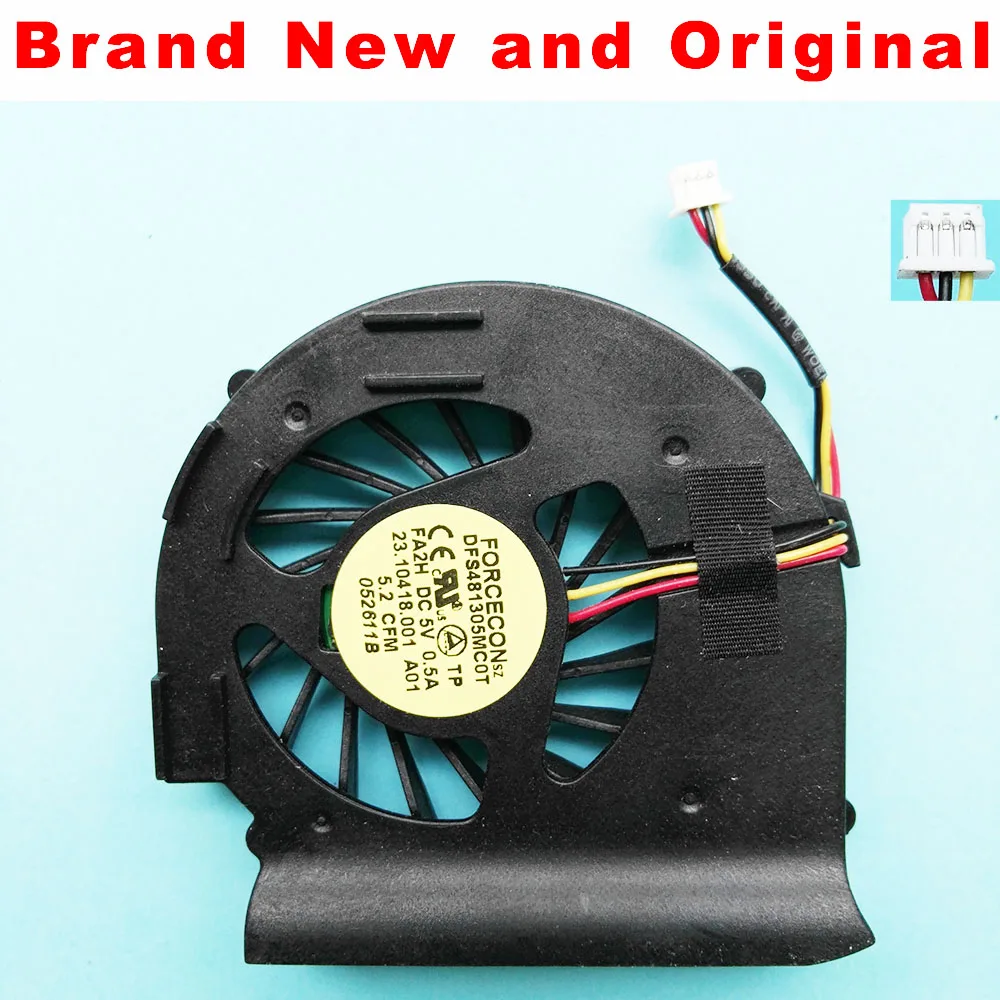 Новый вентилятор для процессора DELL INSPIRON N5020 M5020 N5030 M5030 Вентилятор охлаждения