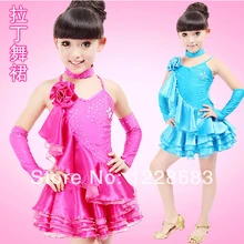 Диаманта Rhinestone неравный Vestidos De BAILE Танго Samba Фитнес Костюмы комплект Женская Танцы платье