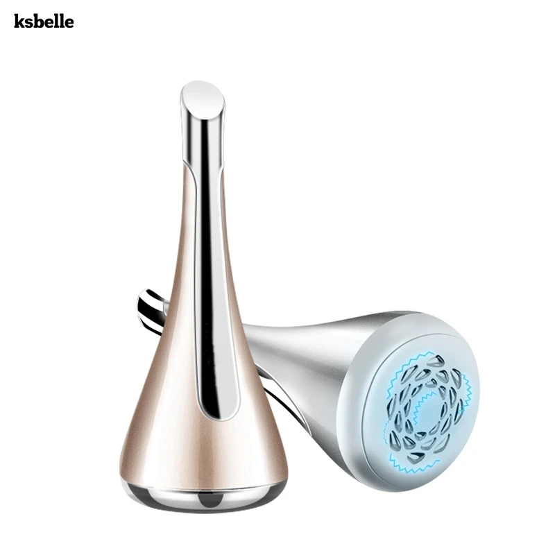 Goedkoop 2in1 Elektrische magnetische massager Eye cr egrave;me Rimpels Verwijderen Donkere Kringen Wallen Massage Ontspanning voor Face Lift en eye relax