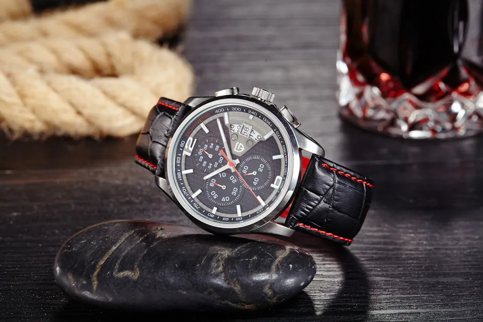 PAGANI Дизайн Роскошные Брендовые мужские часы Relojes Para Hombre водонепроницаемые кварцевые спортивные часы с хронографом военные часы Relogio Masculino