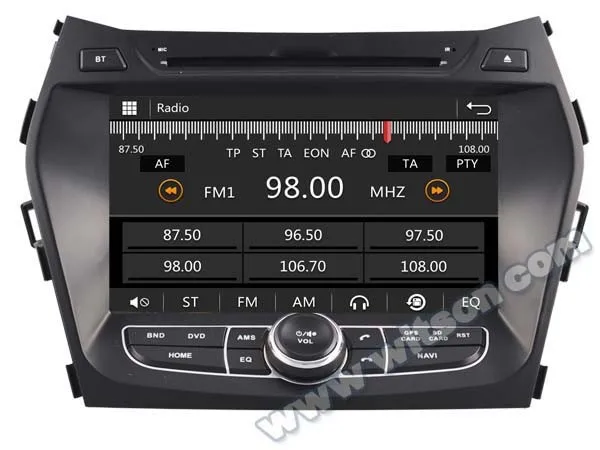 Sale WITSON CAR DVD GPS for HYUNDAI IX45/SANTA FE New Technology+Capctive Screen+1080P+DSP+WiFi+3G+DVR+Good Price dvd radio gps 21