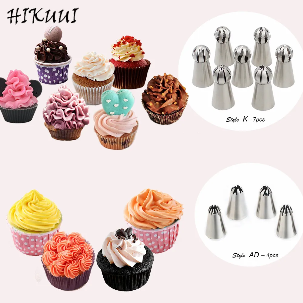 Details about   15PCS Ball Piping Tips Nozzles Stainless Steel Cake Dessert Pastry Decorations 