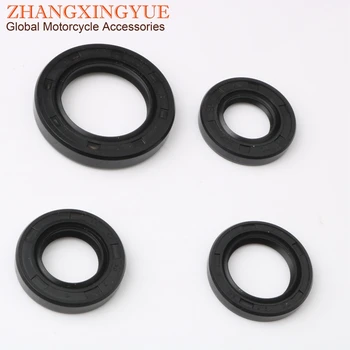 

4pcs/set Scooter Oil Engine Seals for BAOTIAN BT49QT 50cc GY6 139QMB 4-stroke