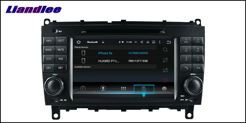 Perfect Liandlee Car Multimedia Player NAVI For Mercedes Benz SLK CLK W209 CLS 2004~2012 Touch Screen System Radio TV DVD GPS Navigation 3