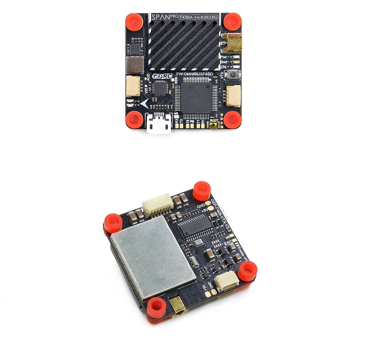 Контроллер полета GEPRC SPAN F405 48CH VTX AIO плата FC 30 5*30 5 мм OMNIBUSF4SD пожарная посуда для FPV