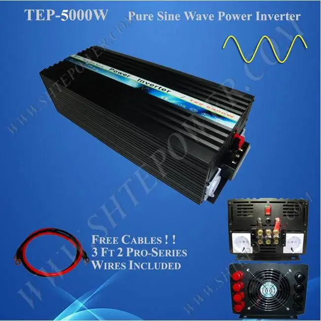 

high voltage protection off grid dc to ac pure sine wave 12v to 240v inverter 5000w