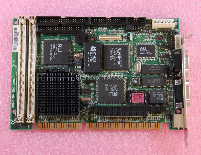 DHL-EMS-Бесплатная доставка 486/5X86 SBC Ver:G9 Промышленная материнская плата