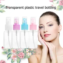 Прозрачный Пластик Портативный духи пустая бутылочка с распылителем многоразовые парфюмерные флаконы Туман насос духи распылитель для путешествий 30/50/100 мл