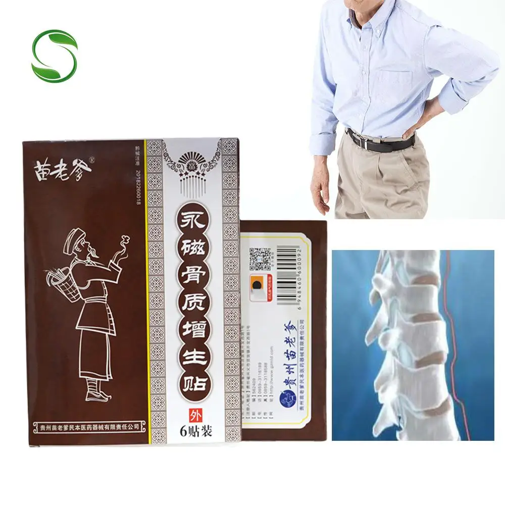 

24pcs/4Boxes Magnetic healing plaster Chinese Herbal Medical Plasters for hyperosteogeny lumbar pain hyperostosis